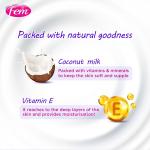 DABUR Fem Fruity Squash Soft & Safe Handwash - 1500Ml | Germ Protection | Enriched With Goodness Of Coconut Milk & Vitamin E | Long Lasting Fragrance