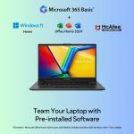 ASUS Vivobook Go 14, AMD Ryzen 3 7320U, 8GB RAM, 512GB SSD