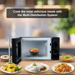 Godrej 20 L Multi Distribution System for Even and Faster Cooking, Solo Microwave Oven With 5 Power Levels (GMX 20SA2, Black)