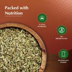 Amazon Brand - Vedaka Fennel Whole | 200 G | Saunf | No Added Colours or Preservatives
