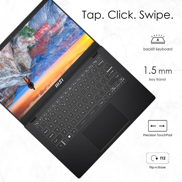 MSI Modern 14, Intel 12th Gen. i3 1215U,36CM Laptop