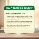 Saffola Tasty + | 50% More Oryzanol | Edible Oil - 4.10kg Jar