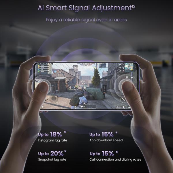 realme C75 Smartphone 4+128GB Purple,