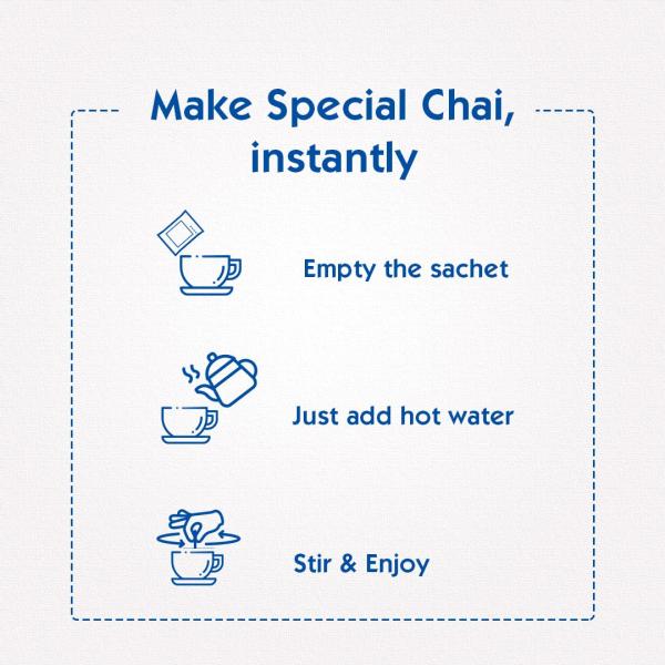 Society One Minute Tea | Masala Flavour | Made with Ginger, Clove, Black Pepper