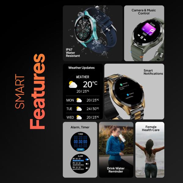 Smartwatch for Men & Women - Green