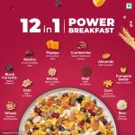 Kellogg's Muesli Fruit Nut & Seeds | 12-In-1 Power Breakfast | India'S No 1 Muesl