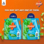 Savlon Moisture Shield Germ Protection Liquid Handwash Refill Pouch, 1.3L | For Soft Moisturized Hands