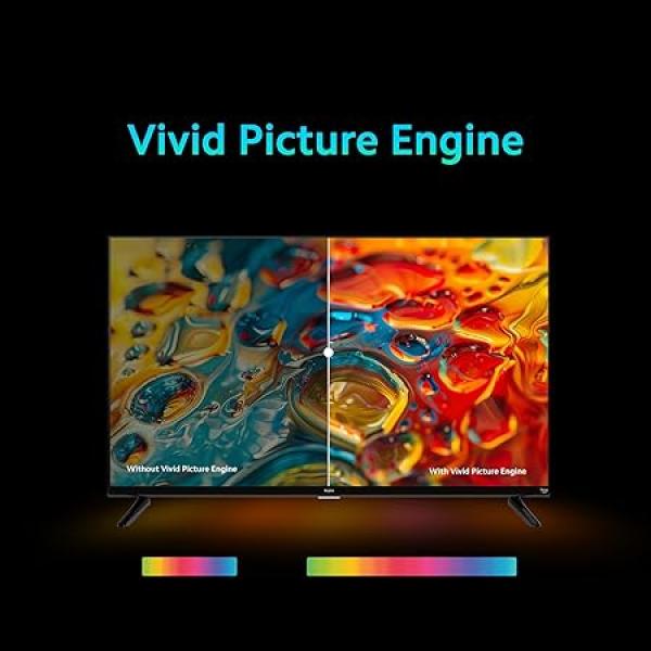 Redmi Xiaomi 80 cm (32 inches) F Series HD Ready Smart LED Fire TV L32MA-FVIN (Black)
