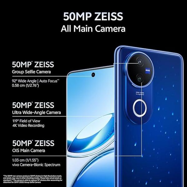 Vivo V50 5G (Starry Night, 12GB RAM, 512GB Storage)