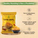 Supreem Super Foods Soya Chips | Roasted Soya Chips | Healthy Soy Chips Snack