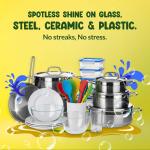 Shimmer Dishwash Gel – 5L Family Pack | Powerful Lemon Action for Tough Grease