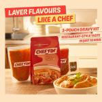 Cheffin' Butter Chicken Masala 285g | Ready to Cook in 10 mins | Serves 2-3