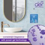 Godrej Aer Power Pocket Bathroom Freshener – Assorted Pack of 5 - 50g (5x10g) | Lasts up to 30 days | Germ Protection