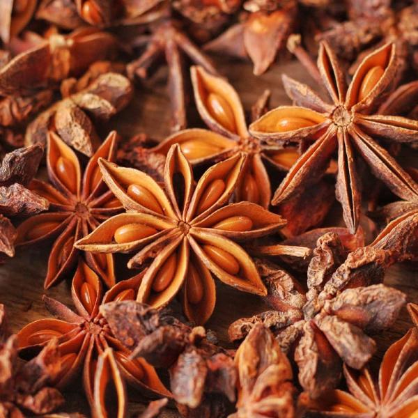 LILA DRY FRUITS Star Anise 400 Grams | Aromatic and Flavorful Dried Star Anise Pods for Cooking and Baking