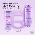 L Oréal Paris Moisture Filling Shampoo, With Hyaluronic Acid, For Dry & Dehydrated Hair, Adds Shine & Bounce, Hyaluron Moisture 72H, 340Ml.