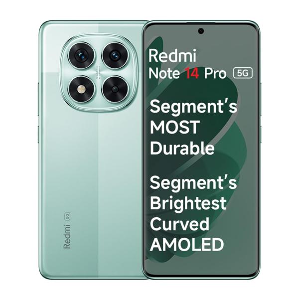 Redmi Note 14 Pro 5G Ivy Green 8GB RAM 256GB Storage