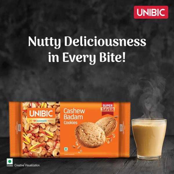Unibic Cashew Badam Cookies|Weight may vary 900g/975g