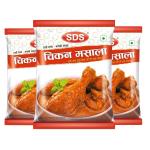 GROCERY   SDS Chicken Masala - 40gm (Pack of 3) | Natural Ingredients | Hot & Spicy | Blended Spice Mix