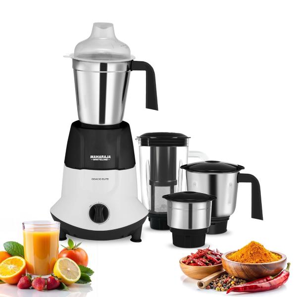 Maharaja Whiteline Odacio Elite Mixer Grinder With 4 Jars