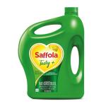 Saffola Tasty + | 50% More Oryzanol | Edible Oil - 4.10kg Jar