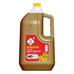 24 Mantra Organic Cold Pressed Mustard Oil, 5 Litres - 100% Organic, Pure & Chemical-Free