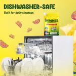 Shimmer Dishwash Gel – 5L Family Pack | Powerful Lemon Action for Tough Grease