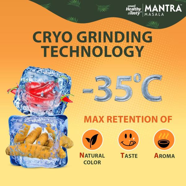 Emami Healthy & Tasty Mantra Haldi (Turmeric) Powder (500 grams) | 100% Natural