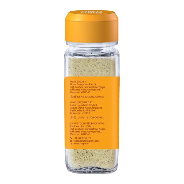 Snapin Cardamom Seed Powder | 45g - Glass Bottle | Elaichi Powder