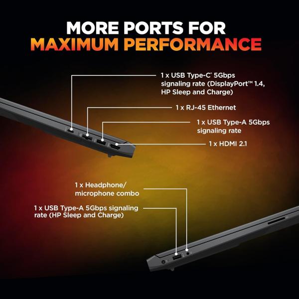 HP Victus, 13th Gen Intel Core i5-13420H, 6GB RTX 3050, 16GB DDR4