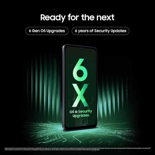 Samsung Galaxy M07 (Black, 4GB RAM, 64GB Storage)