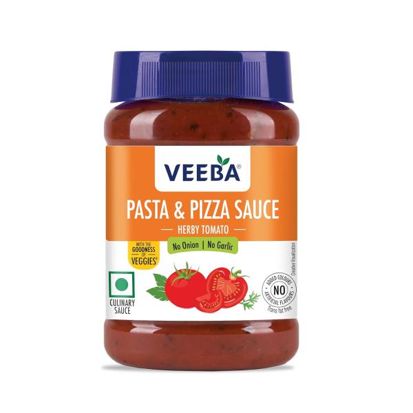 VEEBA Pasta & Pizza Sauce Herby Tomato - No Onion No Garlic (280G)
