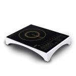 Philips Viva Collection Hd4938/01 2100-Watt Glass Induction Cooktop With Sensor Touch & Full Crystal Glass (Black)