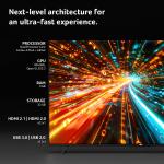 acer 189 cm (75 inches) M Series 4K Ultra HD Smart QLED Mini LED Google TV AR75UDMGR2885AT (Black)