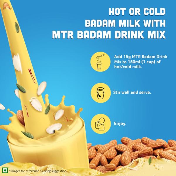 MTR Badam Drink Mix Pet Jar 500g