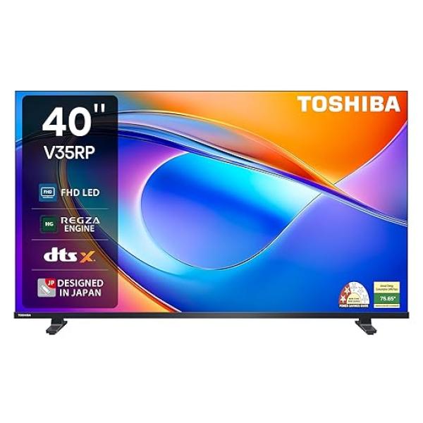 TOSHIBA 100 cm (40 inches) V Series HD Ready Smart LED TV 40V35RP (Black)