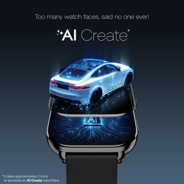 Noise Pulse 4 Max Smart Watch with AI Create