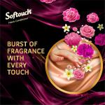 GROCERY Softouch 2X French Perfume 800+210ml Fabric Conditioner with French Rose & Jasmine| After Wash Liquid Fabric Softener with Long-Lasting Fragrance| Suitable for All Clothes