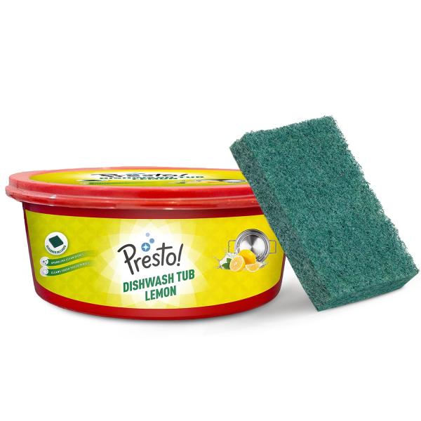 - Presto! Dishwash Tub Bar | 700 Gram |