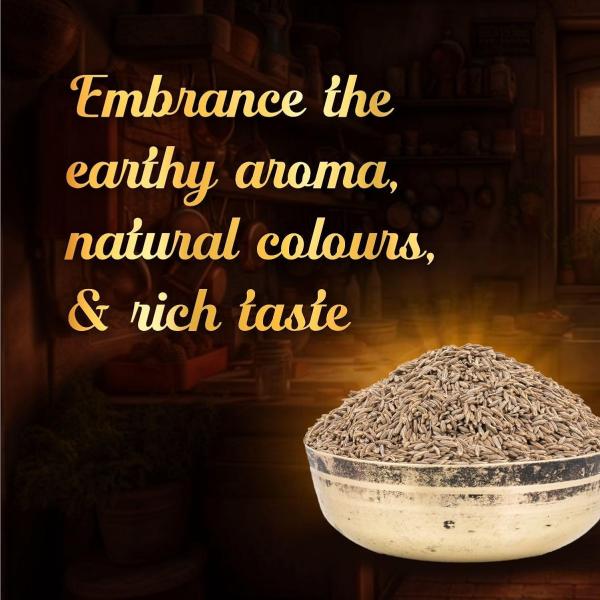 Khetika Naturale Premium Jeera | Whole Cumin Seeds 500gm