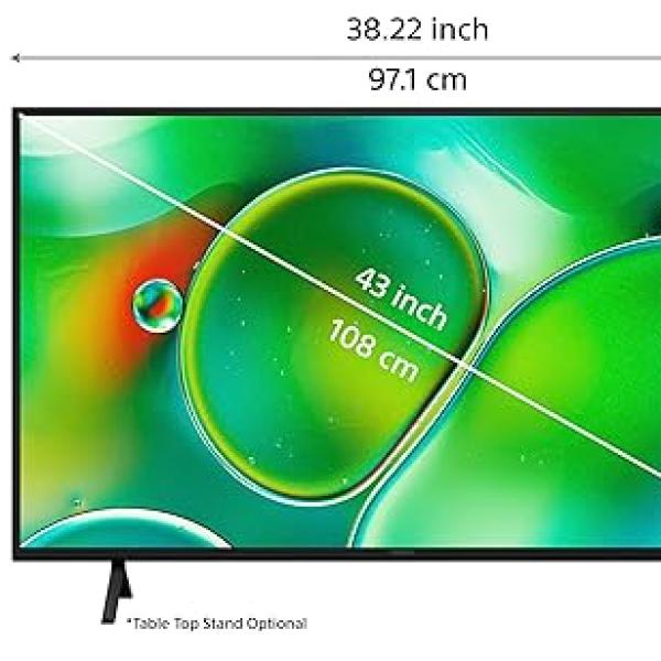 Sony BRAVIA 2 Series 108 cm (43 inches) 4K Ultra HD Smart LED Google TV K-43S20 (Black)