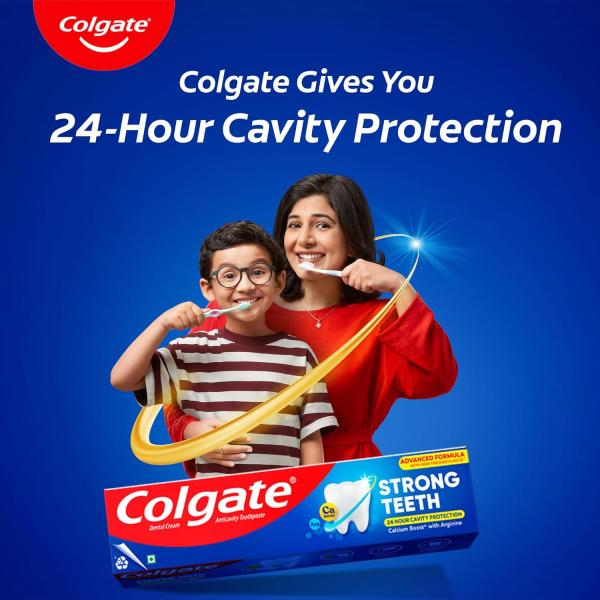 Colgate Strong Teeth, 700g (175g X 4),(Combo Multipack) GROCERY