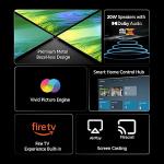 Redmi Xiaomi 80 cm (32 inches) F Series HD Ready Smart LED Fire TV L32MA-FVIN (Black)