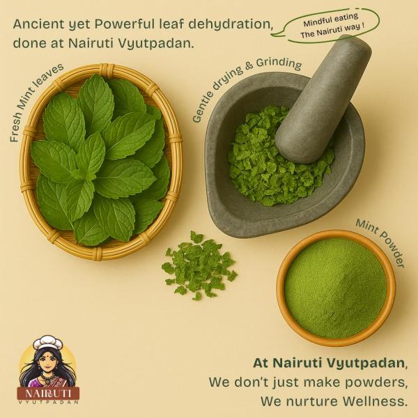 Nairuti Vyutpadan Mint Powder (Pudina Powder) 400g