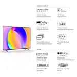 acer 109 cm (43 inches) Super Series 4K Ultra HD Smart QLED Google TV AR43QDXGU2875AT (Black)