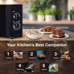 Godrej 25 L Solo Microwave Oven (GMX 725 SP1 TM Mirror, Multi distribution heat system), Black