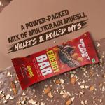 BeastLife Choco Almond Energy/Protein Bar | Multigrain Millet & Oats Energy Bar