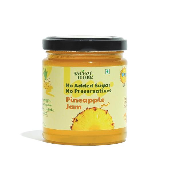 Pineapple Jam for Kids and Adults - (220g) | 100% Pure No Added Sugar