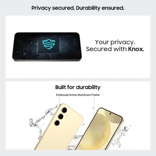 Samsung Galaxy S24 5G AI Smartphone (Cobalt Violet, 8GB, 128GB Storage)