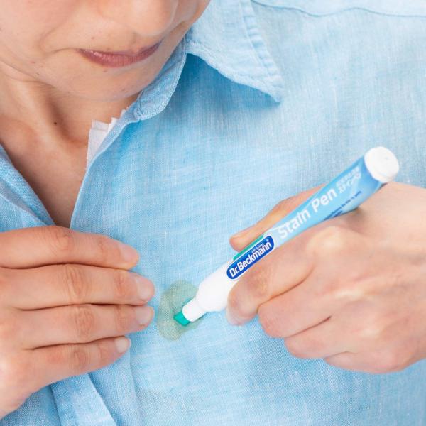 Dr Beckmann Stain Remover Pen, 9ml | Effective Pocket-Size Stain Remover | Quick, Handy and Easy to Use | Pack of 2