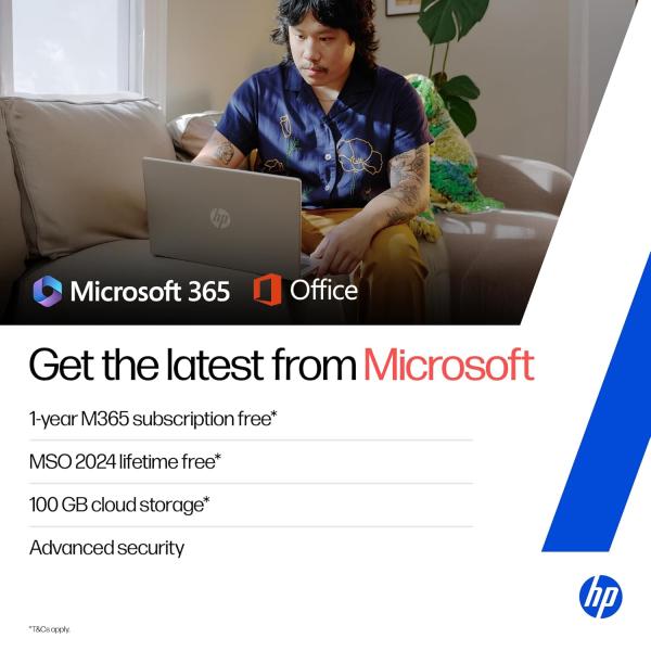 HP 14s, Intel Celeron N4500 Laptop (8GB DDR4,512GB SSD)